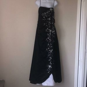 Full length evening gown